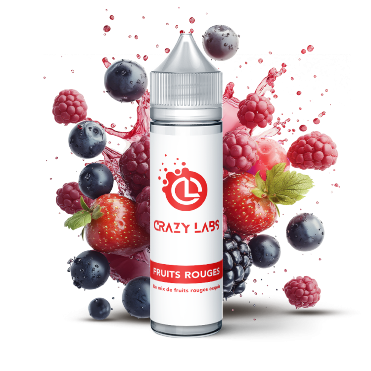 FRUITS ROUGES - CRAZY LABS 50 ml