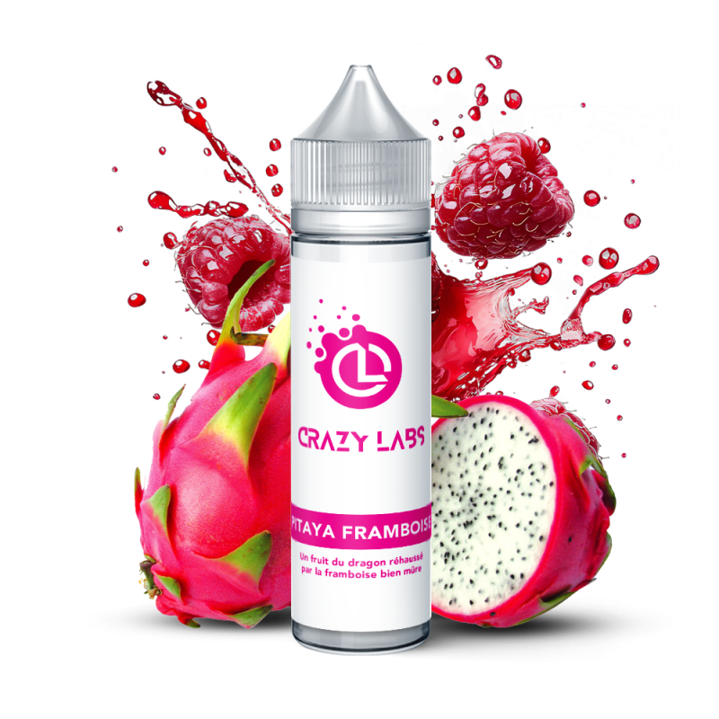 PITAYA FRAMBOISE - CRAZY LABS 50ml
