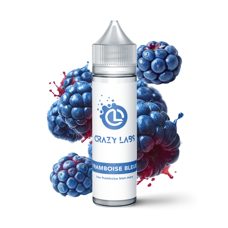 FRAMBOISE BLEUE - CRAZY LABS 50ml
