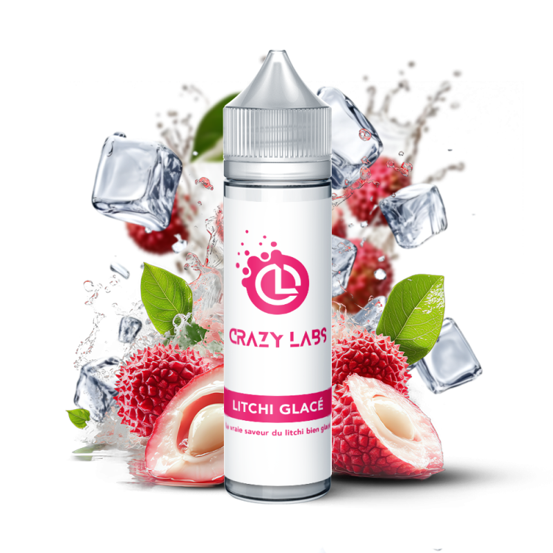 LITCHI GLACÉ - CRAZY LABS 50ML