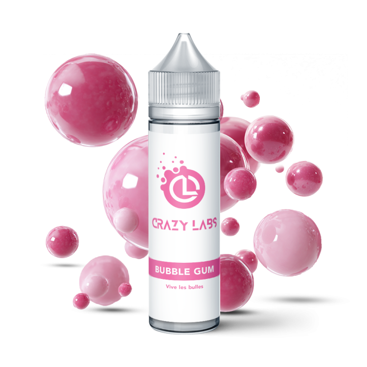 BUBBLE GUM- CRAZY LABS 50ML