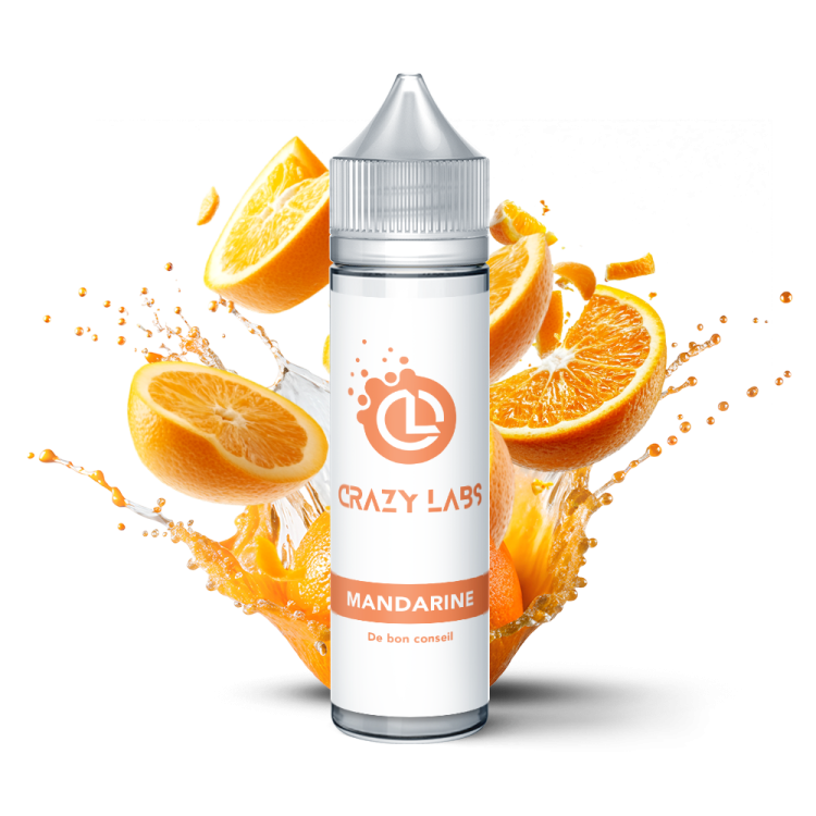 MANDARINE- CRAZY LABS 50ML