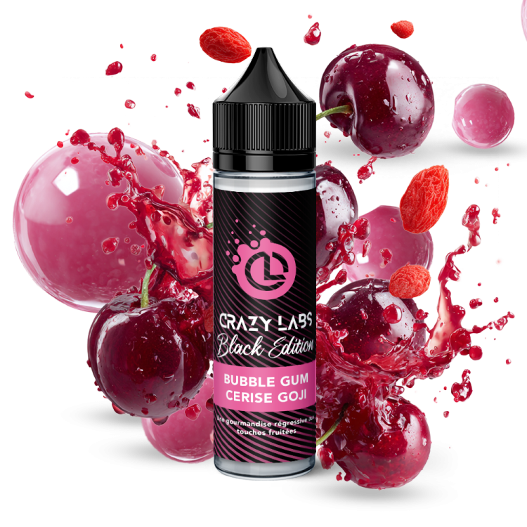 BUBBLEGUM CERISE GOJI- CRAZY LABS BLACK EDITION 50 ML