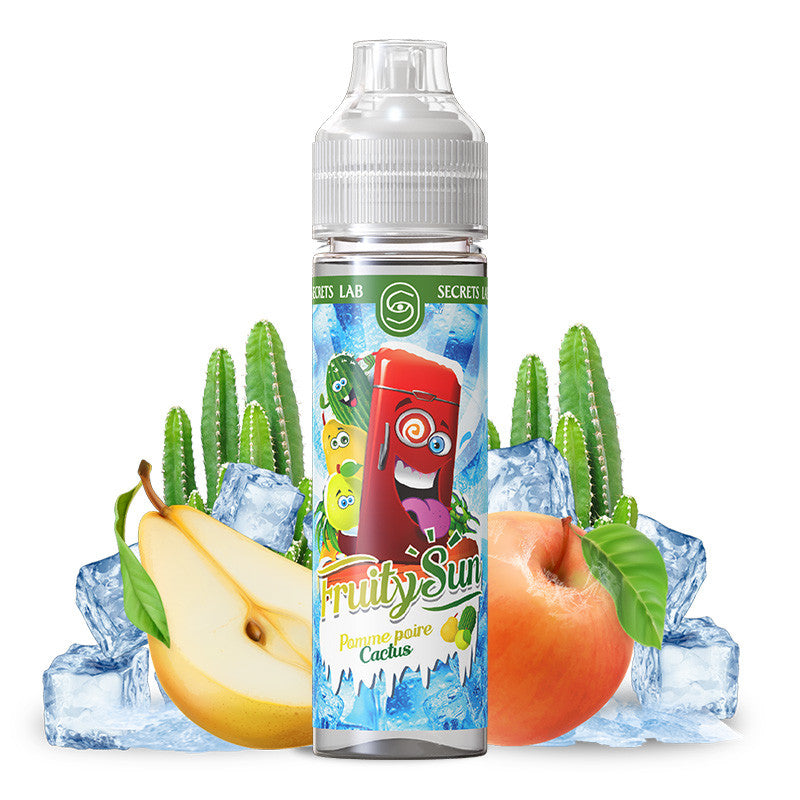 Pomme Poire Cactus 50ml Fruity Sun - Secret's LAb