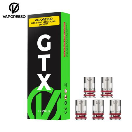 RÉSISTANCES GTX (0,15ohm) - VAPORESSO