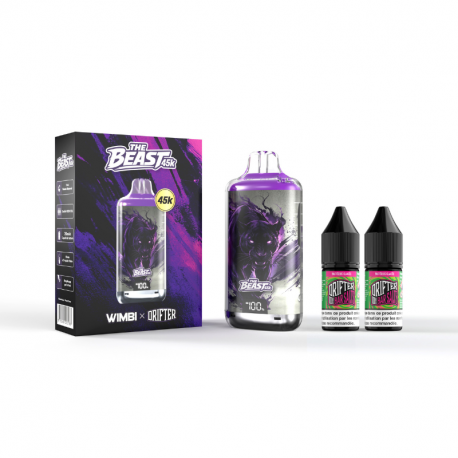 KIT THE BEAST 45K NEBULA PANTHER 10ML (2X10ML) WIMBI X DRIFTER 10MG