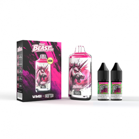 KIT THE BEAST 45K MYSTIC UNICORN 10ML (2X10ML) WIMBI X DRIFTER 10MG